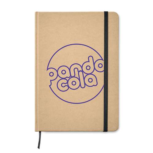 Carnets simple - Carnet de notes A5 en carton recyclé personnalisable 160 pages lignées - Everwrite - Pandacola