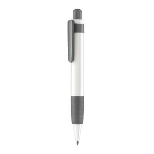 Stylos à bille - Stylo publicitaire corps brillant grip coloré - Big Pen Polished Basic | Senator® - Pandacola