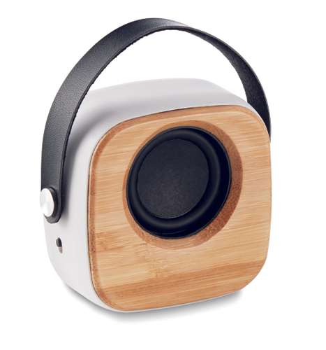 Enceintes/haut-parleurs - Haut-parleur personnalisé Bluetooth 5.0 avec façade bambou - Yobo - Pandacola