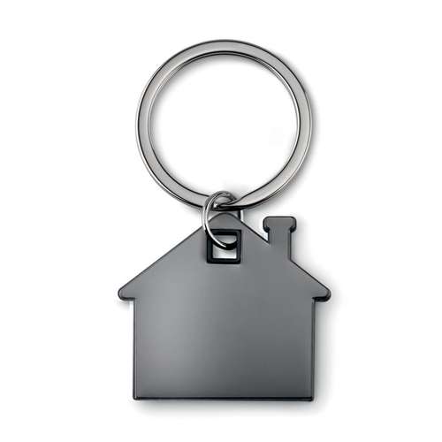 Porte-clés standards - Porte-clés personnalisé Inox/ABS en forme de maison - Imba - Pandacola