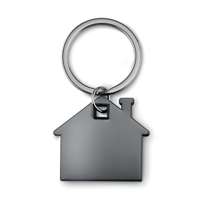 Porte-clés personnalisé Inox/ABS en forme de maison - Imba - Pandacola