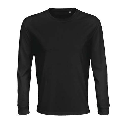 Tee-shirts - T-shirt personnalisable mixte en coton bio manches longues 175 gr/m² - Pioneer Lsl - Pandacola
