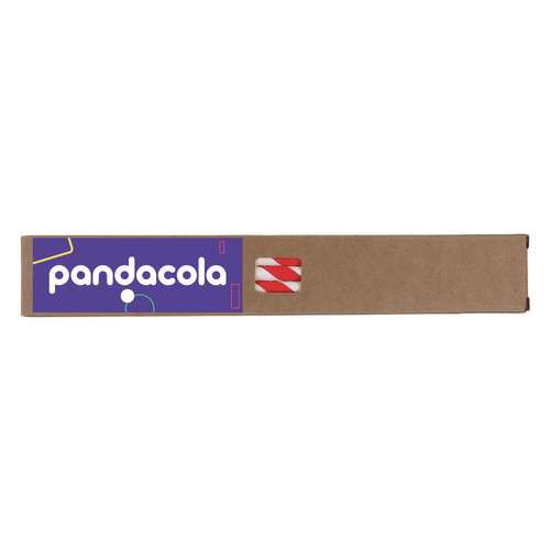 Pailles - Set de paille personnalisé en papier avec motifs rayures - StriStraw - Pandacola