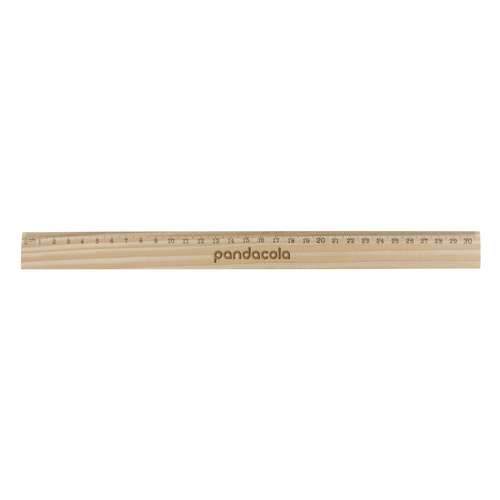 Règles/Cutch - Règle personnalisée 30 cm en bois de pin - Zurmai 30 - Pandacola