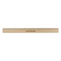 Règle personnalisée 30 cm en bois de pin - Zurmai 30 - Pandacola