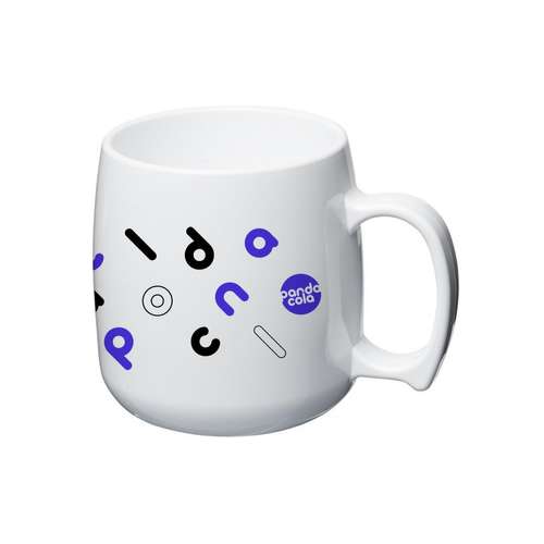 Mugs - Mug personnalisable en plastique 300 ml à forme ronde - Ansairo - Pandacola