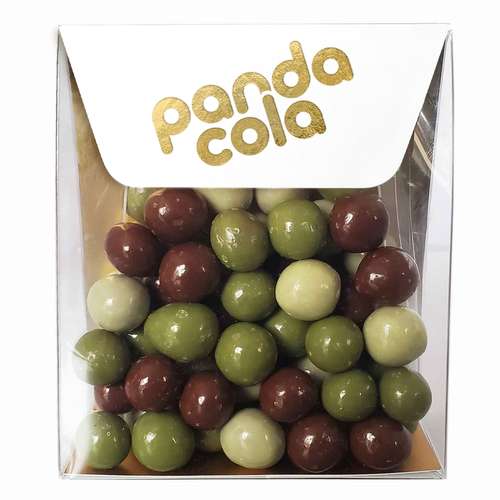 Boîtes de chocolat - Noisettes enrobées de chocolat de votre choix personnalisable - Made in France - Pandacola