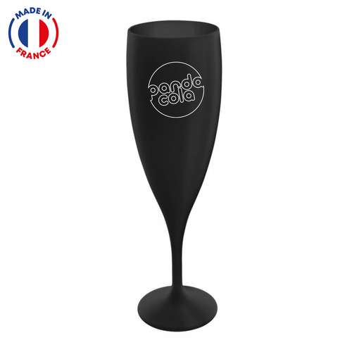 Verres à vin - Flute à champagne 14cl personnalisable - Made in France - Lys - Pandacola