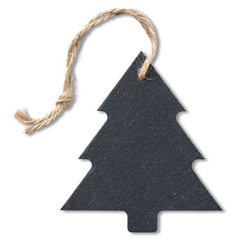 Autres décorations de Noël - Ardoise personnalisée en forme de sapin avec cordelette - Plate Sapin - Pandacola
