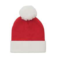 Bonnet de Noël personnalisable tricoté en acrylique - Malou - Pandacola