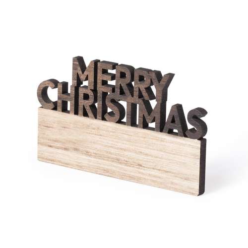 Autres décorations de Noël - Magnet personnalisable en bois avec motifs de Noël - Fixai - Pandacola