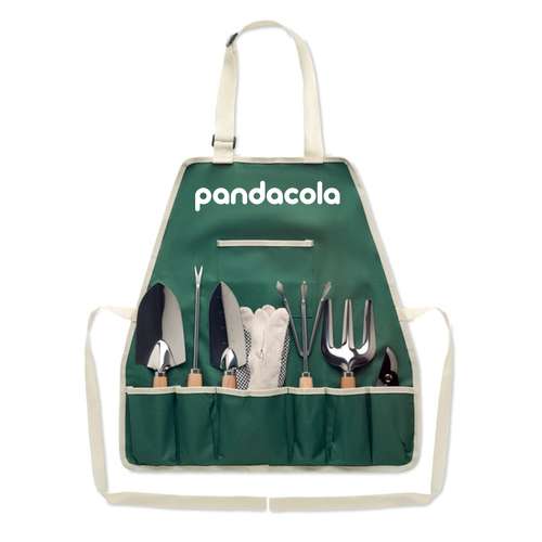 Kits de jardinage - Set de 7 outils de jardinage avec tablier - Greenhands - Pandacola