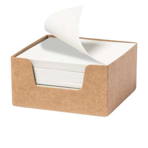 Cubes papier et mémos - Porte-blocs personnalisable en papier recyclé avec 370 feuilles - Rame - Pandacola