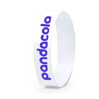 Bracelet Tyvek personnalisable en quadrichromie 19 mm - Famous - Pandacola