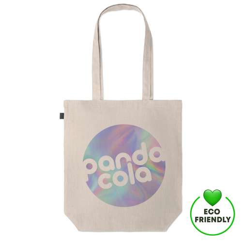 Sacs shopping - Tote bag personnalisé en chanvre avec longues anses 200 gr/m² - Mamiana - Pandacola
