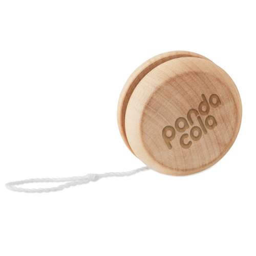Yo-yos - Yo-yo publicitaire en bois - Natus - Pandacola