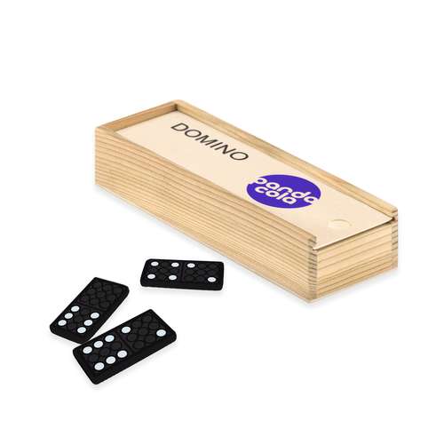 Jeux de dominos - Jeu de domino publicitaire en bois - Copou - Pandacola