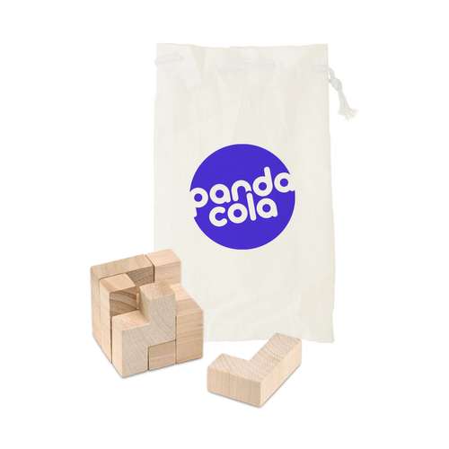 Jeux de réflexion et logique - Casse-tête cube avec pochette personnalisable - Haitudi - Pandacola