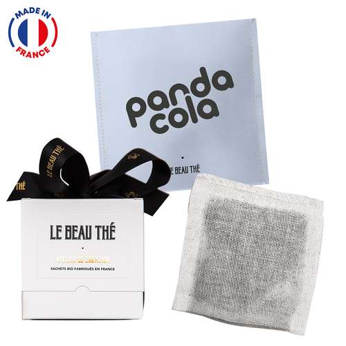 Thés - Boîte de plusieurs sachets de thé personnalisés - Made in France - Le beau thé - Pandacola