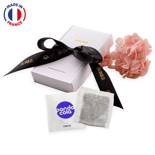 Thés - Coffret boîte aux lettres avec des sachets de thé personnalisable - Made in France - Le beau thé - Pandacola