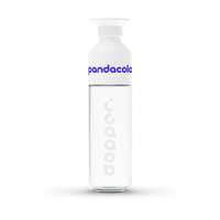 Gourde personnalisable en verre borosilicate 400 ml | DOPPER® - Ligtu - Pandacola