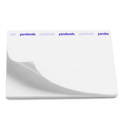 Cubes papier et mémos - Bloc notes personnalisé 100x75 mm - Pandacola
