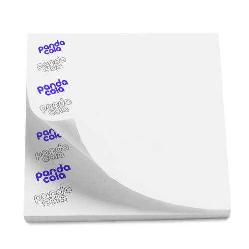 Cubes papier et mémos - Bloc notes personnalisé 75x75 mm - Pandacola