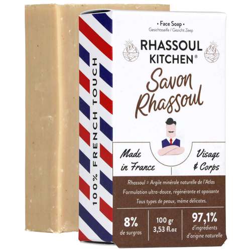 Savons - Rhassoul Kitchen savon équilibrant naturel - Raoul | Monsieur Barbier - Pandacola