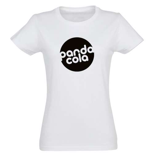 Tee-shirts - Tee-shirt personnalisable blanc femme coupé cousu 100% coton 190 gr/m² - Impérial - Pandacola