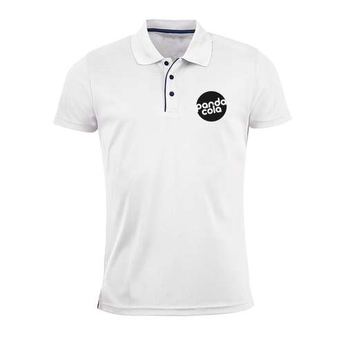 Polos - Polo blanc personnalisable sport homme 180 gr/m² - Performer - Pandacola