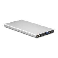 Powerbank plat aluminium 2 ports sortie USB 8000 mAh - Powerflat8 - Pandacola