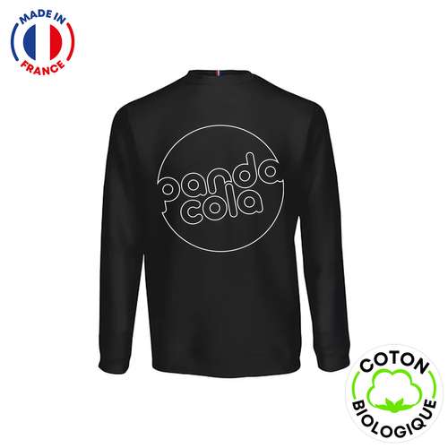 Pulls - Sweat personnalisable en coton biologique 300 gr/m² - Made in France - Alex couleur| VADF® - Pandacola