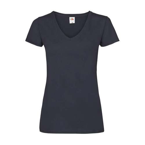 Tee-shirts - T-shirt personnalisé col v femme en coton 165 gr/m² | FRUIT OF THE LOOM® - Tango - Pandacola
