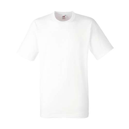 Tee-shirts - T-shirt personnalisé col rond homme blanc en coton 190 gr/m² | FRUIT OF THE LOOM® - Grape White - Pandacola