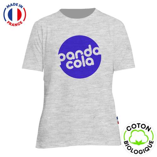 Tee-shirts - T-shirt homme Made in France 100% coton biologique certifié 180 gr/m²| Les Filosophes® - Descartes - Pandacola