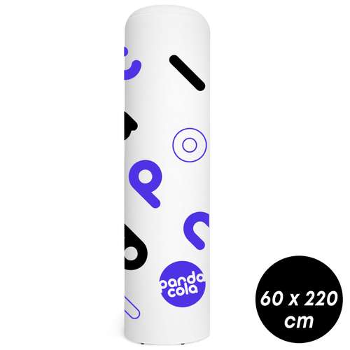 Colonnes gonflables - Totem gonflable personnalisable pour salons promotionnels - 60x220cm - Pandacola