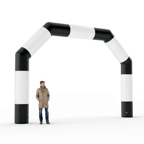 Arches gonflables - Toile de remplacement personnalisée pour Arche gonflable publicitaire - 6,5x4,5m - Pandacola