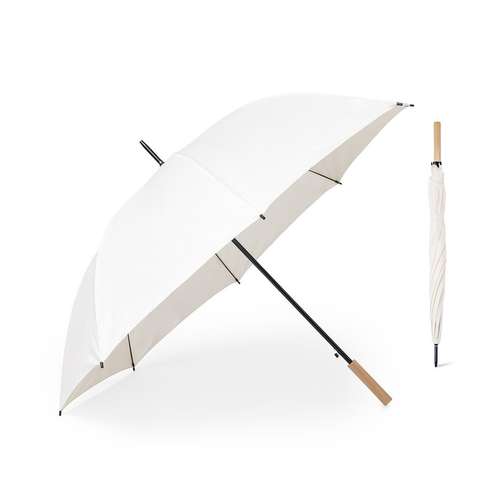Parapluies classiques - Parapluie personnalisé 8 panneaux ⌀130 cm poigée droite - Pauli - Pandacola